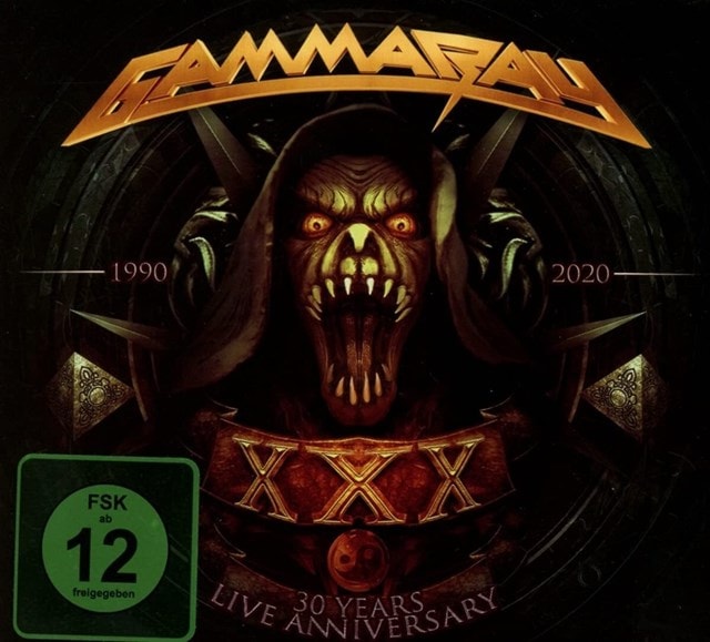 Gamma Ray – XXX (30 Years Live Anniversary - 1990 - 2020) 2 x CD, Album + DVD-Video Digipak