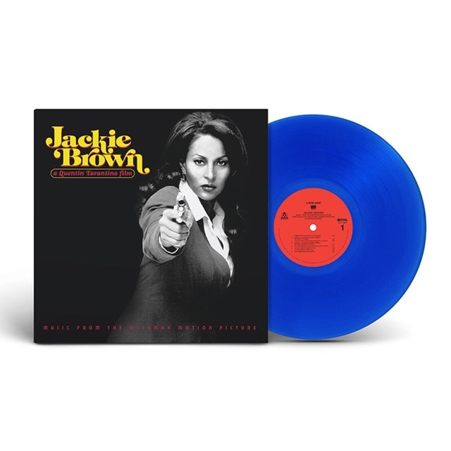 Artistes Divers – Jackie Brown (Music From The Miramax Motion Picture) Vinyle, LP, Album, Édition Limitée, Réédition, Remasterisé, Bleu