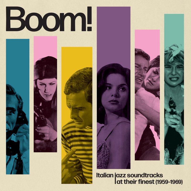 Artistes Divers – Boom! Italian Jazz Soundtracks At Their Finest (1959-1969)  2 x Vinyle, LP, Compilation