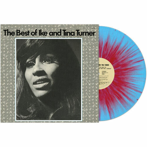 Ike & Tina Turner – The Best Of Ike And Tina Turner  Vinyle, LP, Édition Limitée, Blue & Red Splatter