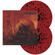 Heathen ‎– Empire Of The Blind  2 × Vinyle, LP, 45 RPM, Album, Édition limitée, Rouge avec tourbillon noir