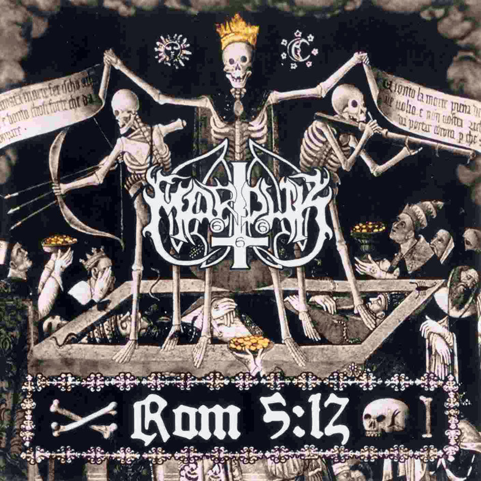 Marduk – Rom 5:12 - 2 x Vinyle, LP, Album, Édition Limitée, Réédition, Marbre Rouge/Noir, 180g