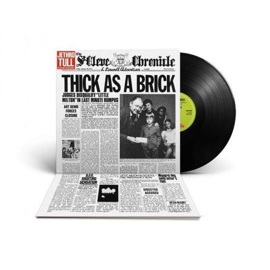 Jethro Tull - Thick As A Brick  Vinyle, LP, Album, Half-Speed, Emballage Journal, 50e Anniveraire