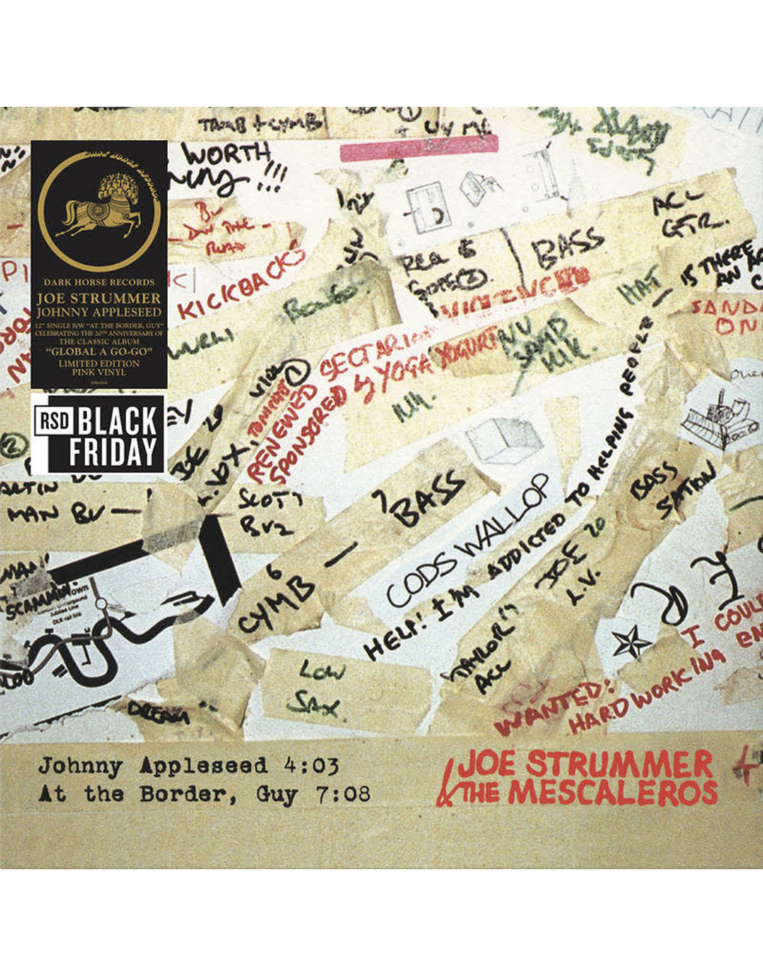 Joe Strummer &amp; The Mescaleros - Johnny Appleseed  Vinyle, 12&