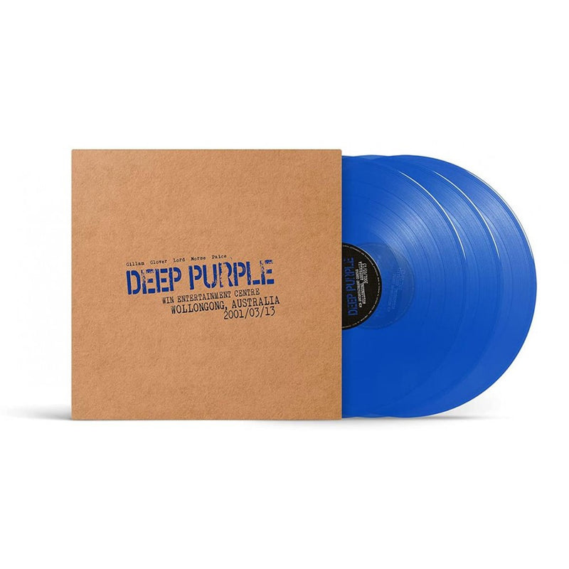 Deep Purple – Live In Wollongong 2001 -  3 x Vinyle, LP, Album, Edition Limitée, Numérotée, Remasterisée, Bleu Transparent