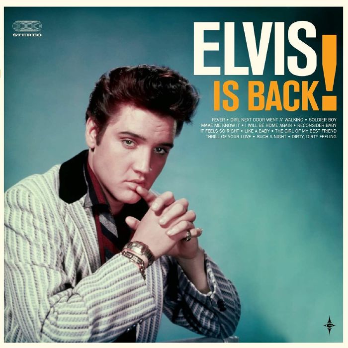 Elvis Presley - Elvis Is Back!  Vinyle, LP, Album, Stéréo + CD