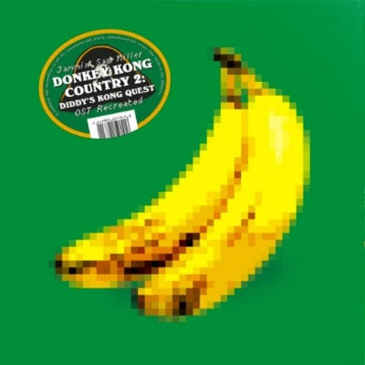 Jammin' Sam Miller – Donkey Kong Country 2: Diddy's Kong Quest OST Recreated  2 x Vinyle, LP, Green Marble
