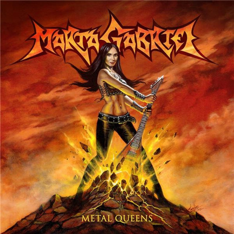 Marta Gabriel – Metal Queens  Vinyle, LP, Édition Limitée, Marbre Rouge / Noir **