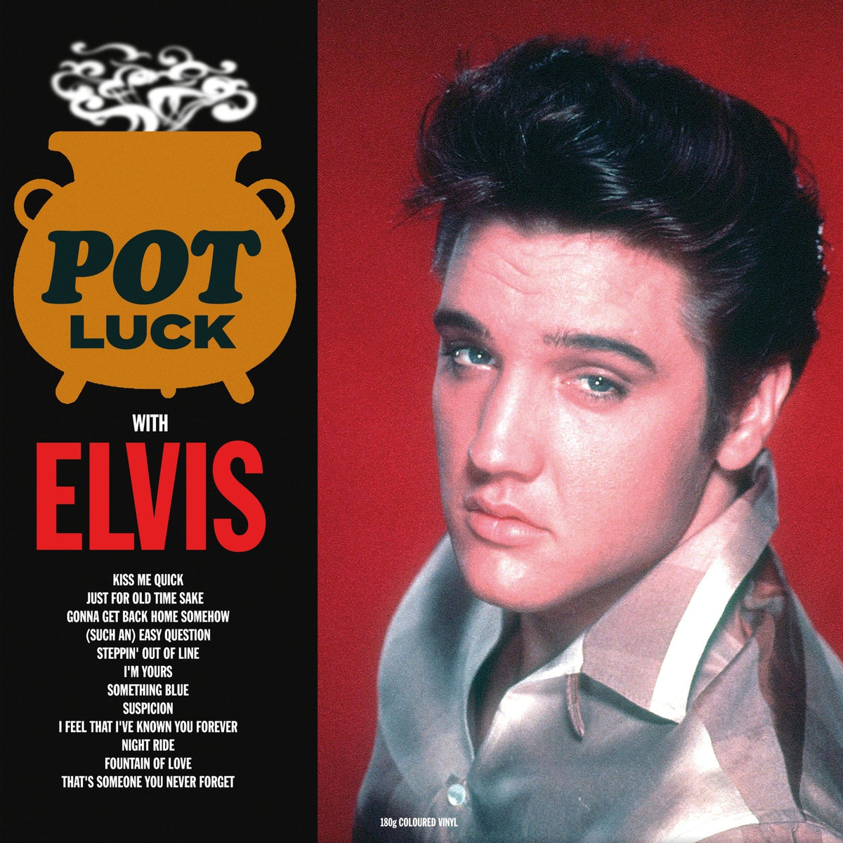 Elvis Presley – Pot Luck With Elvis  Vinyle, LP, Album, Réédition, 180g, Couleur