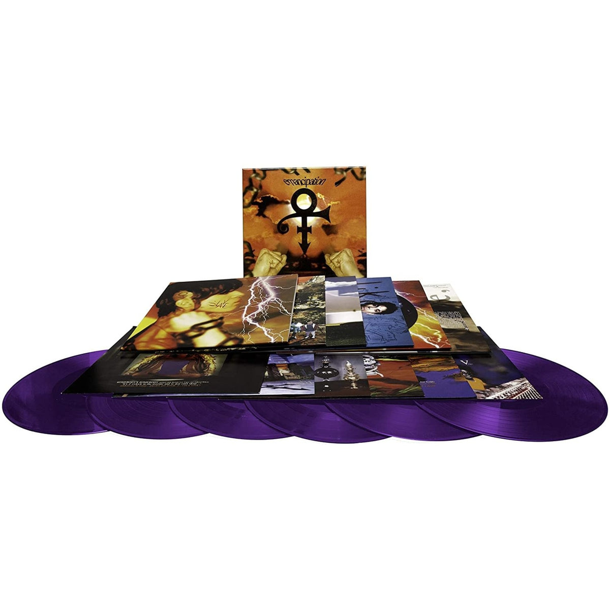 Prince – Emancipation  6 x Vinyle, LP, Album, Édition Limitée, Réédition, Violet, 150 Grammes