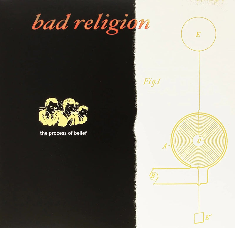Bad Religion - The Process Of Belief  Vinyle, LP, Album, Édition Limitée, Réédition, Couleur