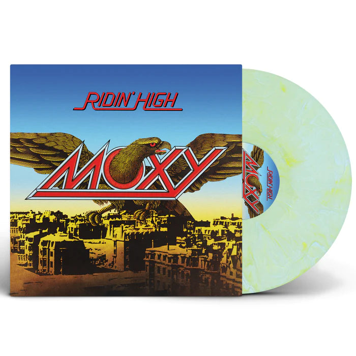 Moxy – Ridin' High  Vinyle, LP, Album, Réédition, Green/Yellow Marble Effect, 180g