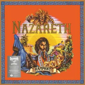 Nazareth  – Rampant  Vinyle, LP, Album, Réédition, Remasterisé, Bleu