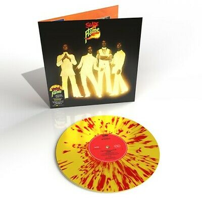 Slade – Slade In Flame Vinyle, LP, Édition Limitée, Yellow &amp; Red Splatter