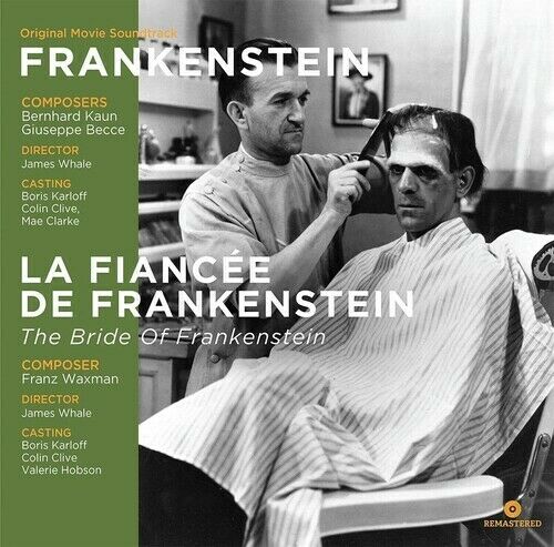 Franz Waxman – The Bride Of Frankenstein (The 1935 Original Soundtrack Recording)  Vinyle, LP, Réédition