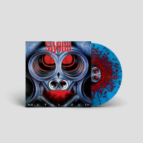 Sword  – Metalized  Vinyle, LP, Album, Réédition, Vinyle Blue, Red & White Splash Vinyl