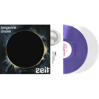 Tangerine Dream – Zeit  2 x Vinyle, LP, Album, Édition Limitée, Réédition, Bleu Translucide, Translucide, Gatefold