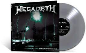 Megadeth – Unplugged In Boston  Vinyle, LP, Édition Limitée, Argent