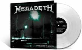 Megadeth – Unplugged In Boston  Vinyle, LP, Album, Édition Limitée, Transparent