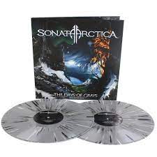 Sonata Arctica ‎– The Days Of Grays  2 × Vinyle, LP, Album, Rééditer, Grey w/ White &amp; Black Splatter