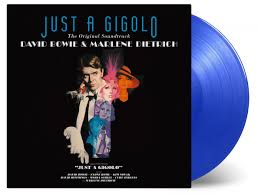 David Bowie & Marlene Dietrich ‎– Just A Gigolo (The Original Soundtrack)  Vinyle, LP, Album, Édition Deluxe, Édition limitée, Numérotée, Bleu transparent, 180g
