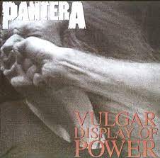 Pantera ‎– Vulgar Display Of Power  Vinyle, LP, Album, Édition limitée, Réédition, Stéréo, Blanc et True Metal Grey Marbled