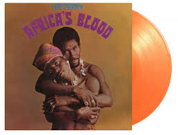 Lee Perry ‎– Africa's Blood   Vinyle, LP, Album, Numéroté, Réédition, Orange