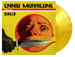 Ennio Morricone ‎– Giallo  2 × vinyle, LP, compilation, édition de luxe, édition limitée, numérotée, jaune [Giallo] et noir marbré