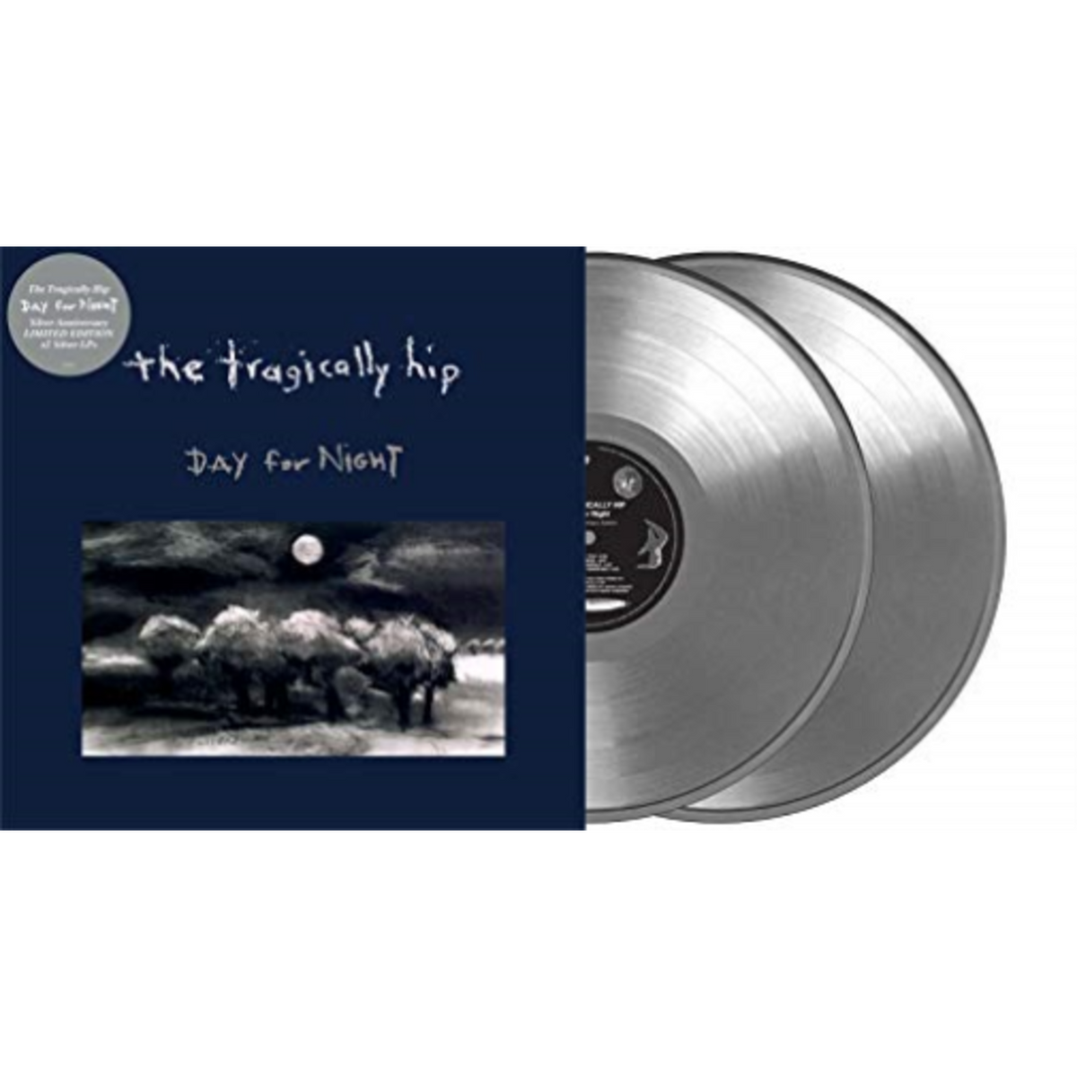 The Tragically Hip ‎– Day For Night  2 × Vinyle, LP, Album, Édition Limitée, Réédition, Argent