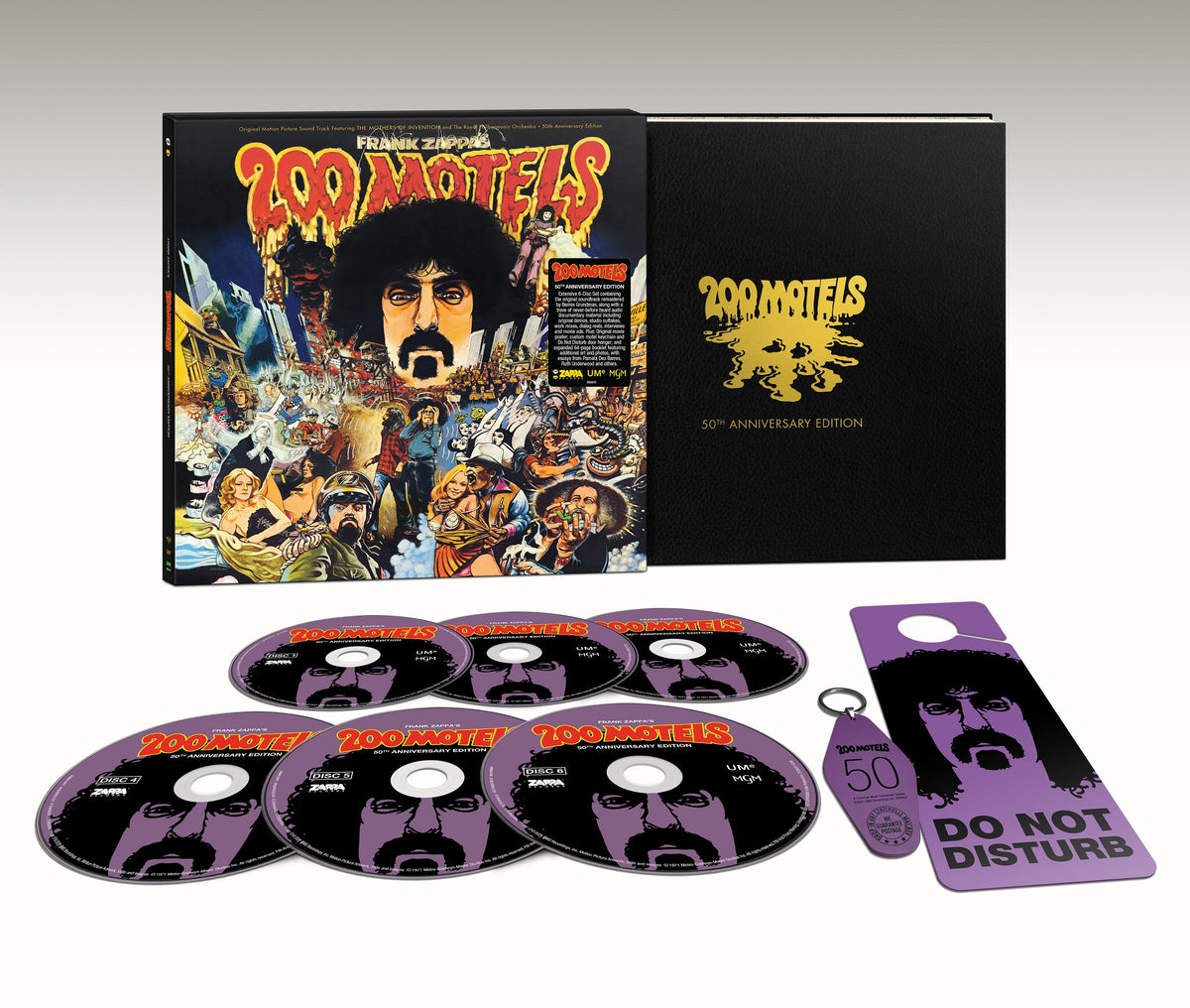 Frank Zappa – 200 Motels (50th Anniversary Edition) Box Set, Édition Deluxe, Édition Limitée, Réédition, 6 x CD