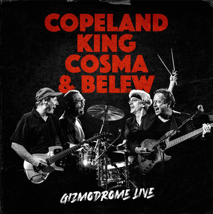 Copeland, King, Cosma &amp; Belew – Gizmodrome Live 3 x Vinyle, LP, 45 RPM, Album