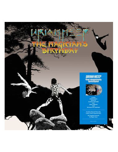 Uriah Heep - The Magician's Birthday  Vinyle, LP, Album, Galaxy Swirl Argenté