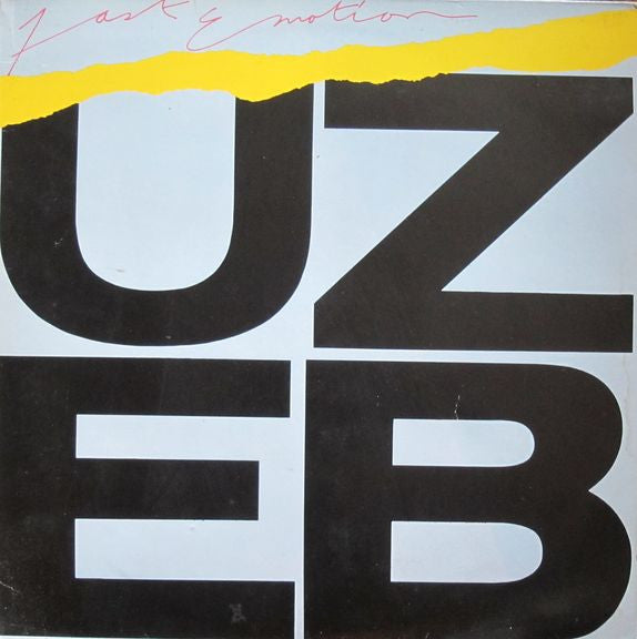 UZEB – Fast Emotion  Vinyle, LP, Album, Réédition**